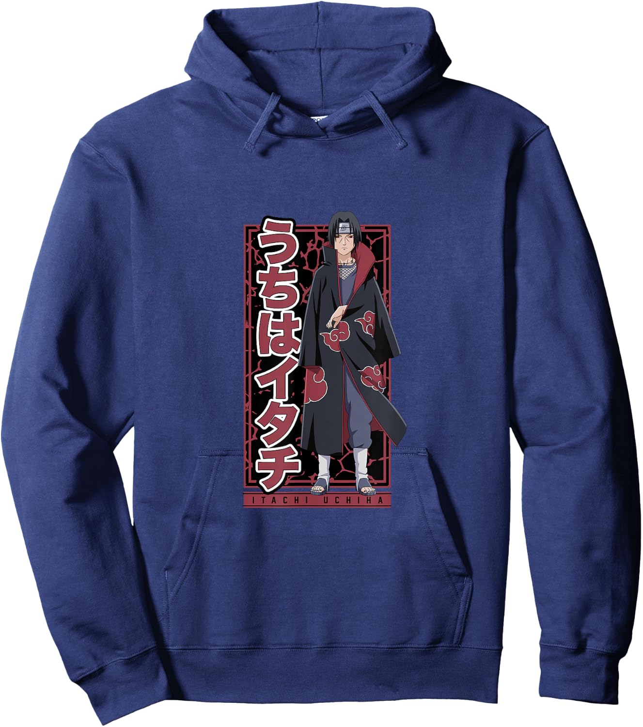 Naruto Shippuden Itachi Uchiha Small Hoodie - Hoodie | Navy