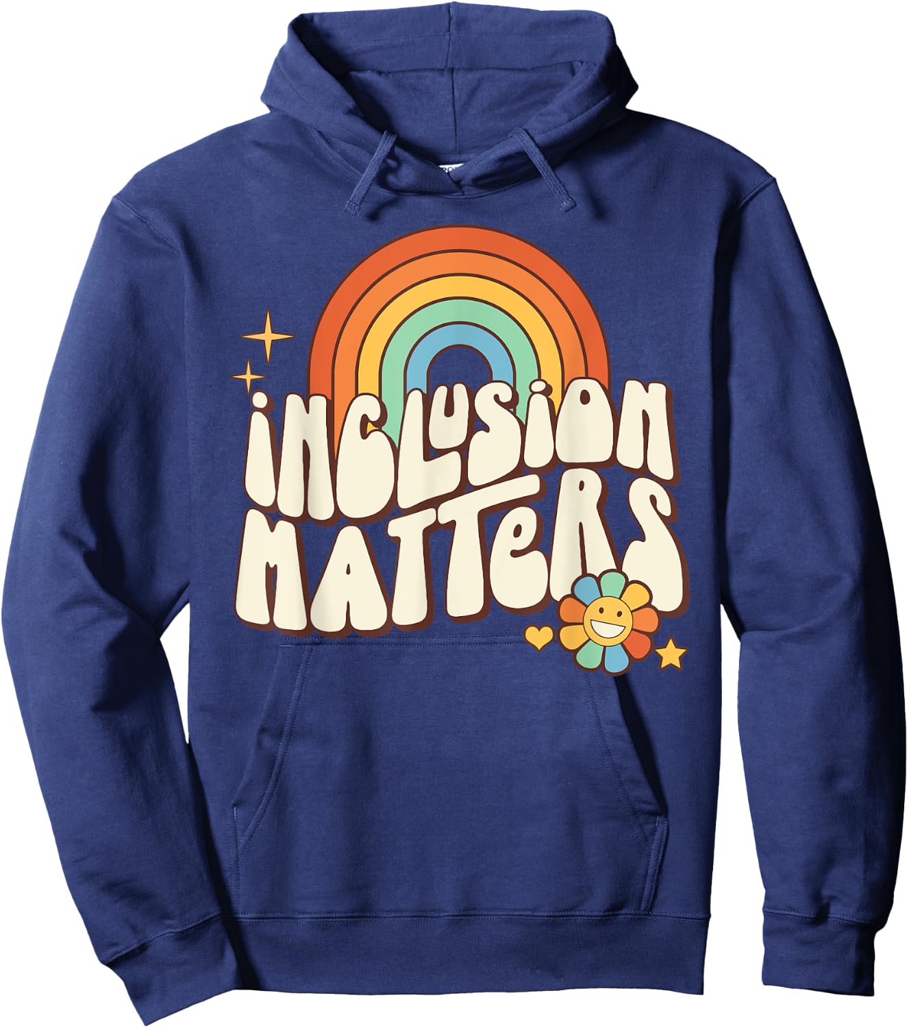 Special Education SPED Teacher Autism Inclusion Matters Men Women Girls Kids Hoodie - Hoodie | Navy