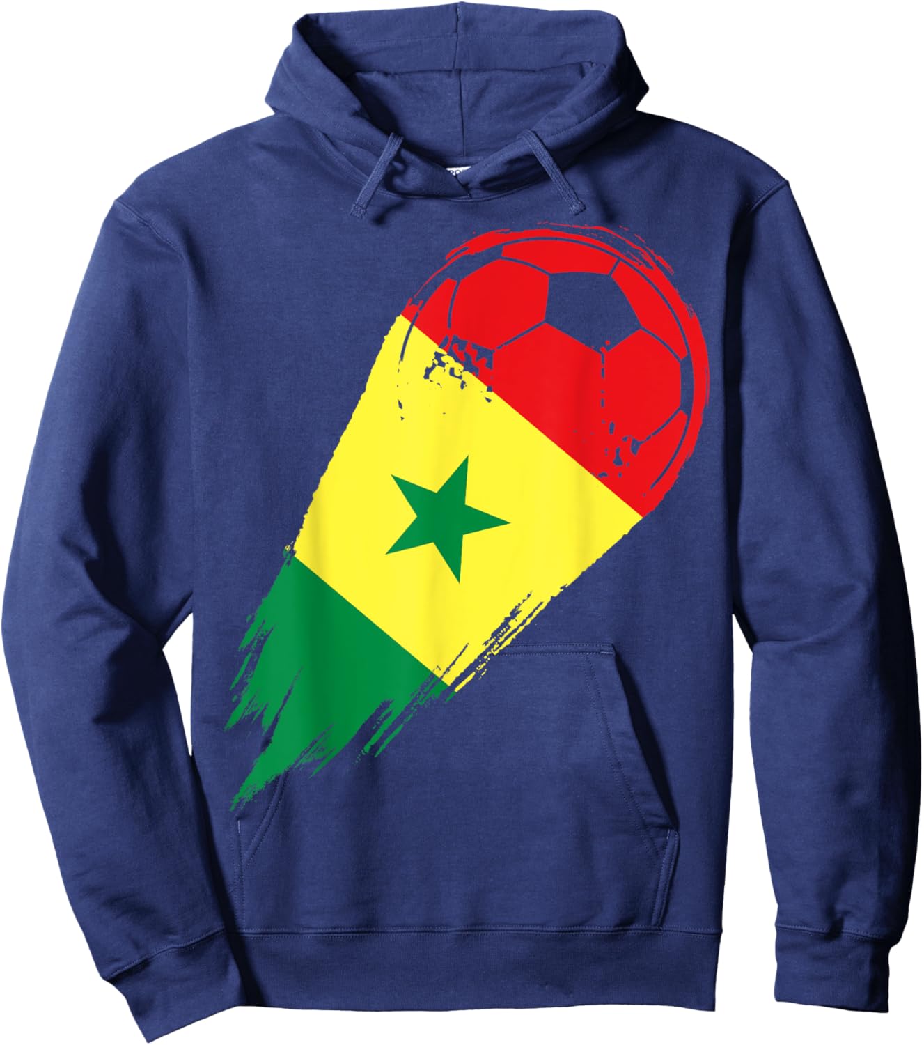 Soccer Player of Pride Senegal Hoodie - Hoodie | Navy