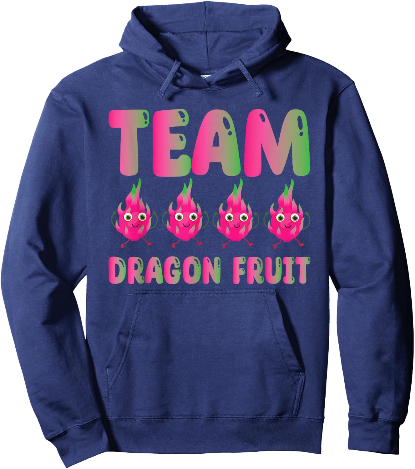 Funny Team Dragon Fruit Costume Love Tropical Food Hoodie - Hoodie | Navy