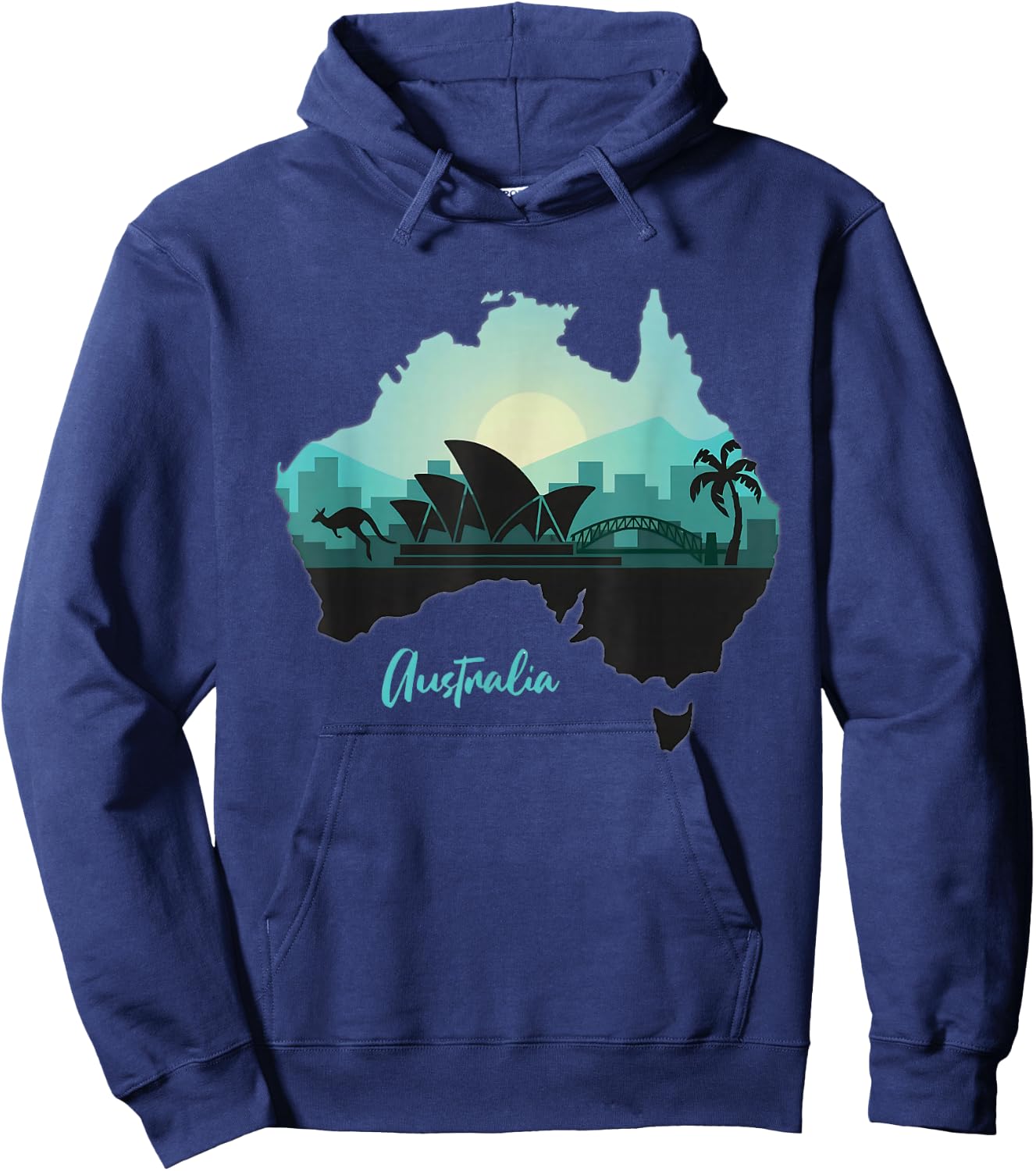 Women Australia, Girls Australia, Australia Shirt Hoodie - Hoodie | Navy