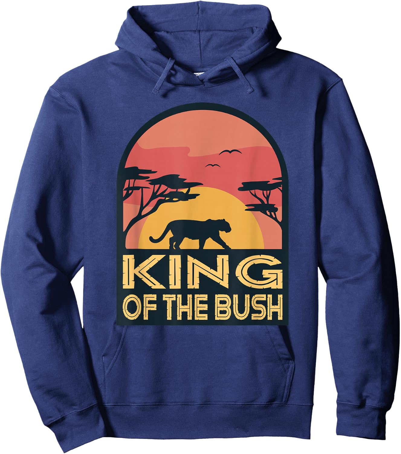 Safari Family Vacation Design For An African Jungle Tour Hoodie - Hoodie | Navy