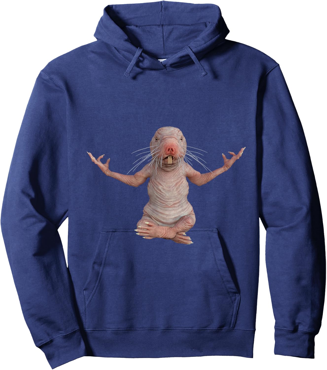 Fun Ethiopia Kenya Somalia Africa Naked Mole Rat Mole-rat Hoodie - Hoodie | Navy