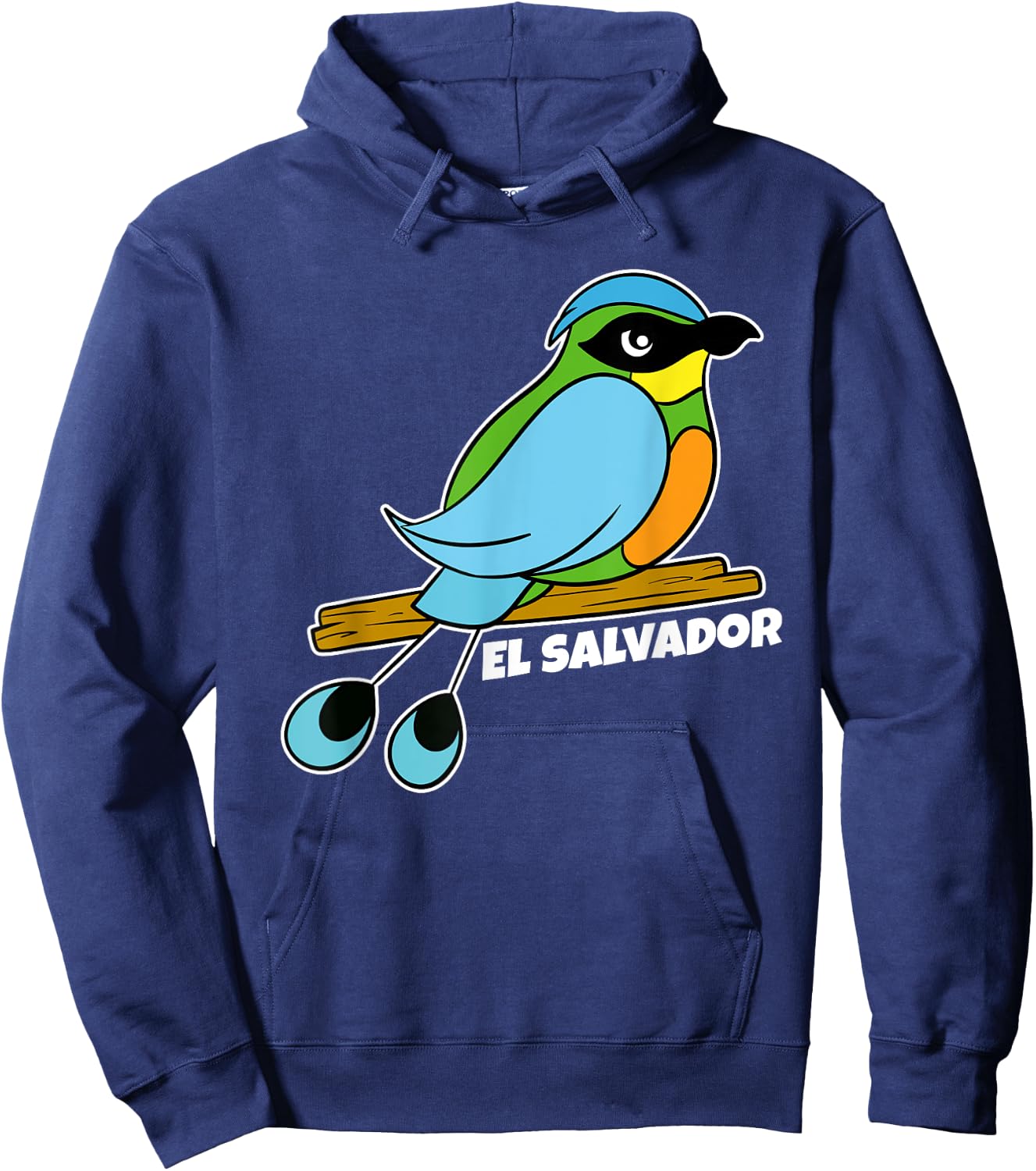 El Salvador Torogoz - El Salvadorean Nacional, Bird Torogoz Hoodie - Hoodie | Navy