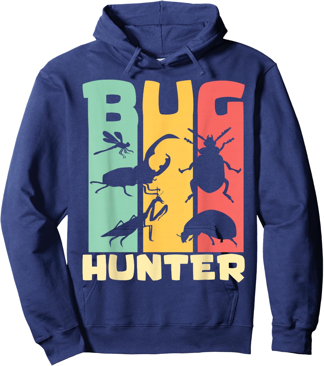 Bug Hunter Entomologist Insects for Boys Girls Kids Hoodie - Hoodie | Navy
