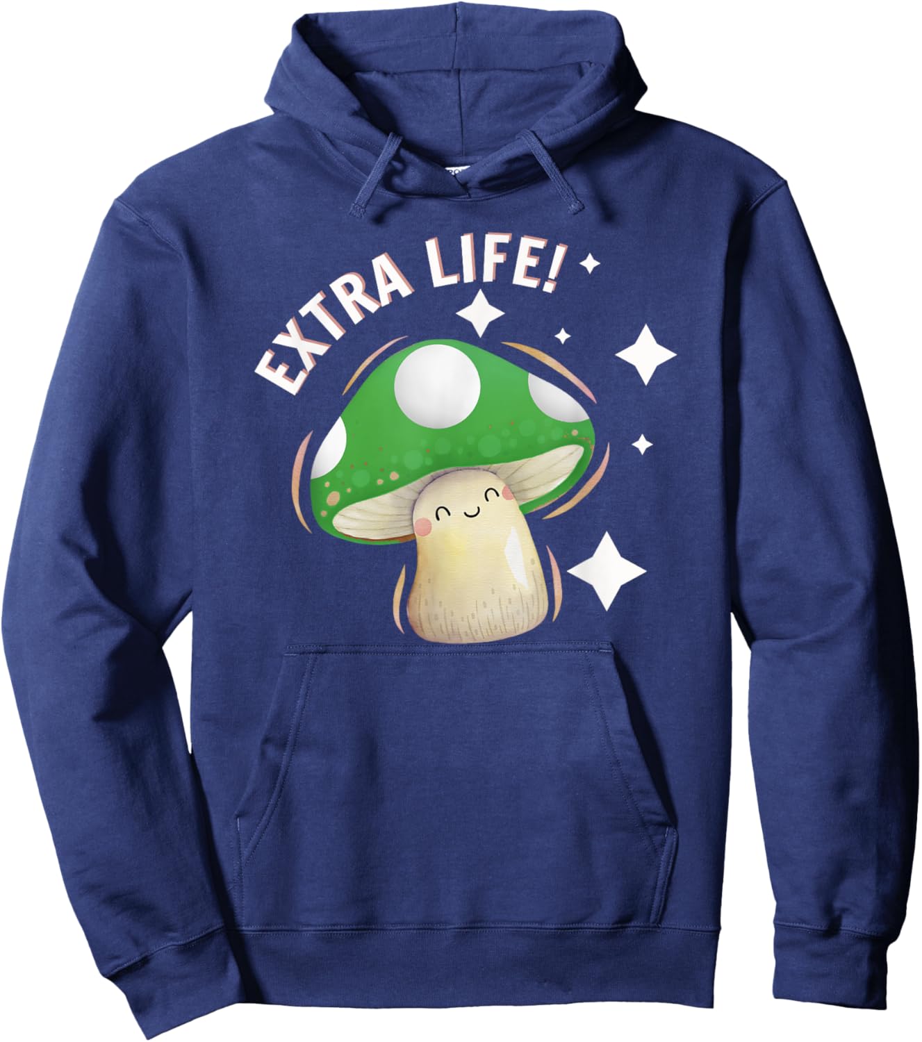 1Up Mushroom for Extra Life Cute Game Easy Family Costume Hoodie - Hoodie | Navy