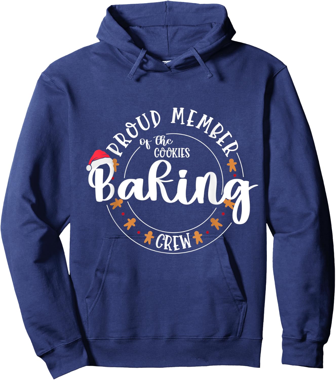 Proud Member of the Cookies Baking Crew Matching Outfit Hoodie - Hoodie | Navy