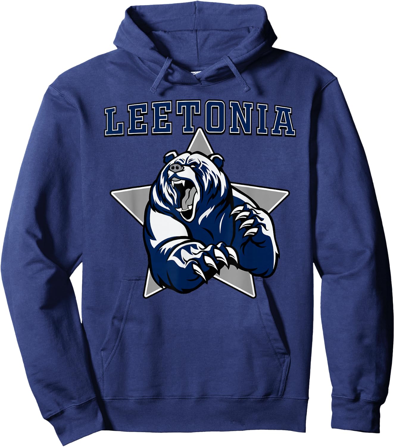 Leetonia Bears High School Team Spirit Hoodie - Hoodie | Navy