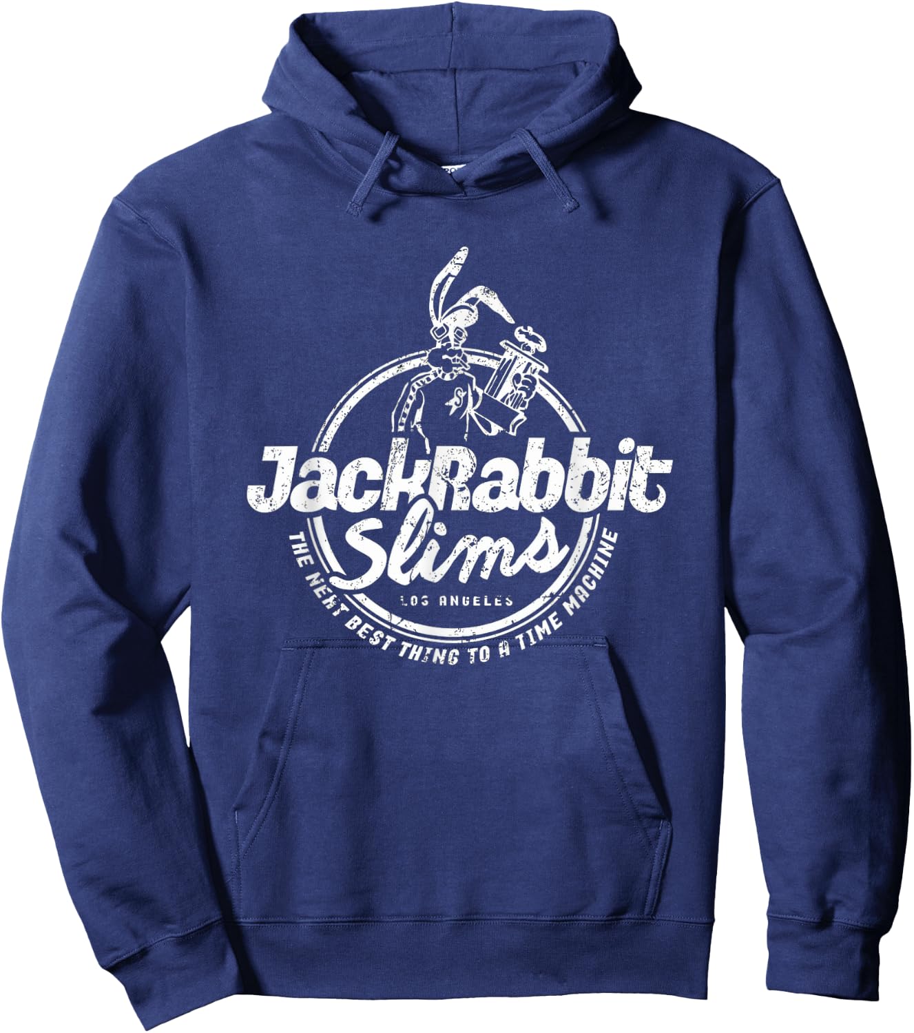 Rabbit Jack Slim's Pulp Milkshake Restaurant Retro Vintage Hoodie - Hoodie | Navy