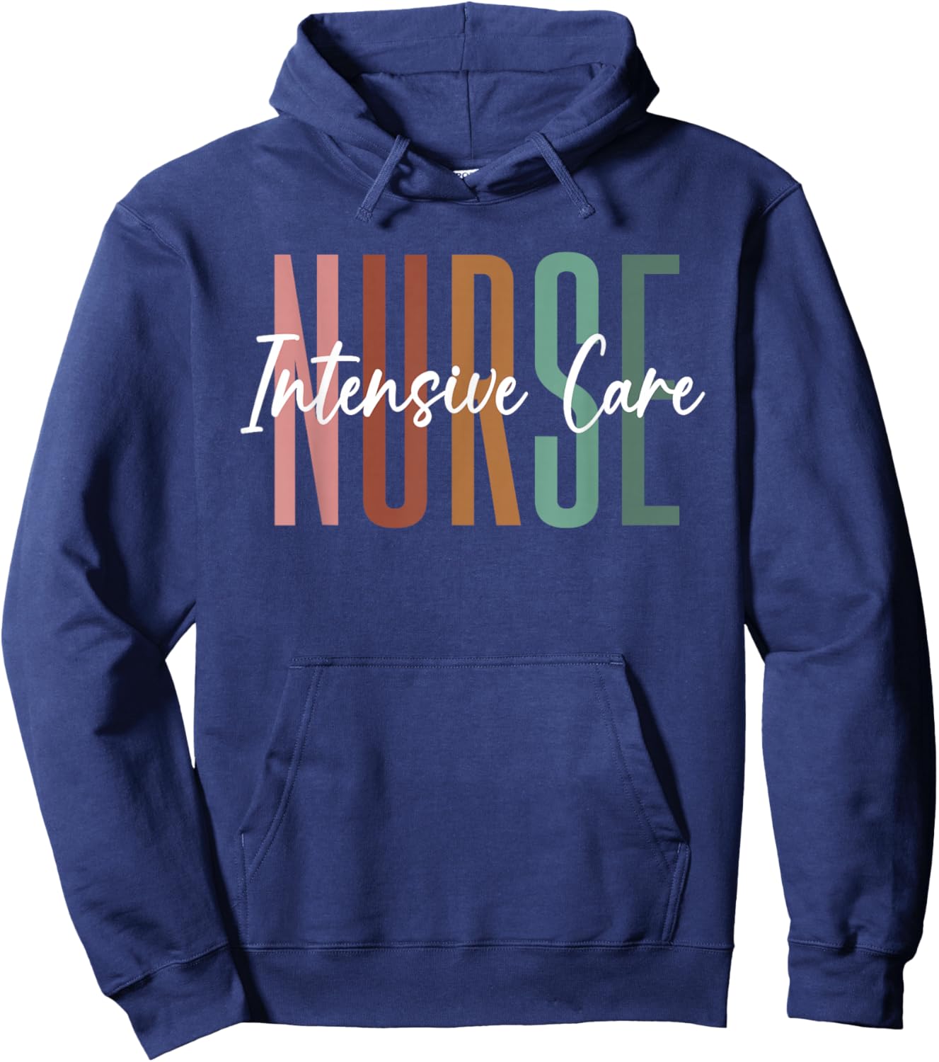 ICU Nurse Intensive Care Unit Nurse Nursing Critical Care Hoodie - Hoodie | Navy