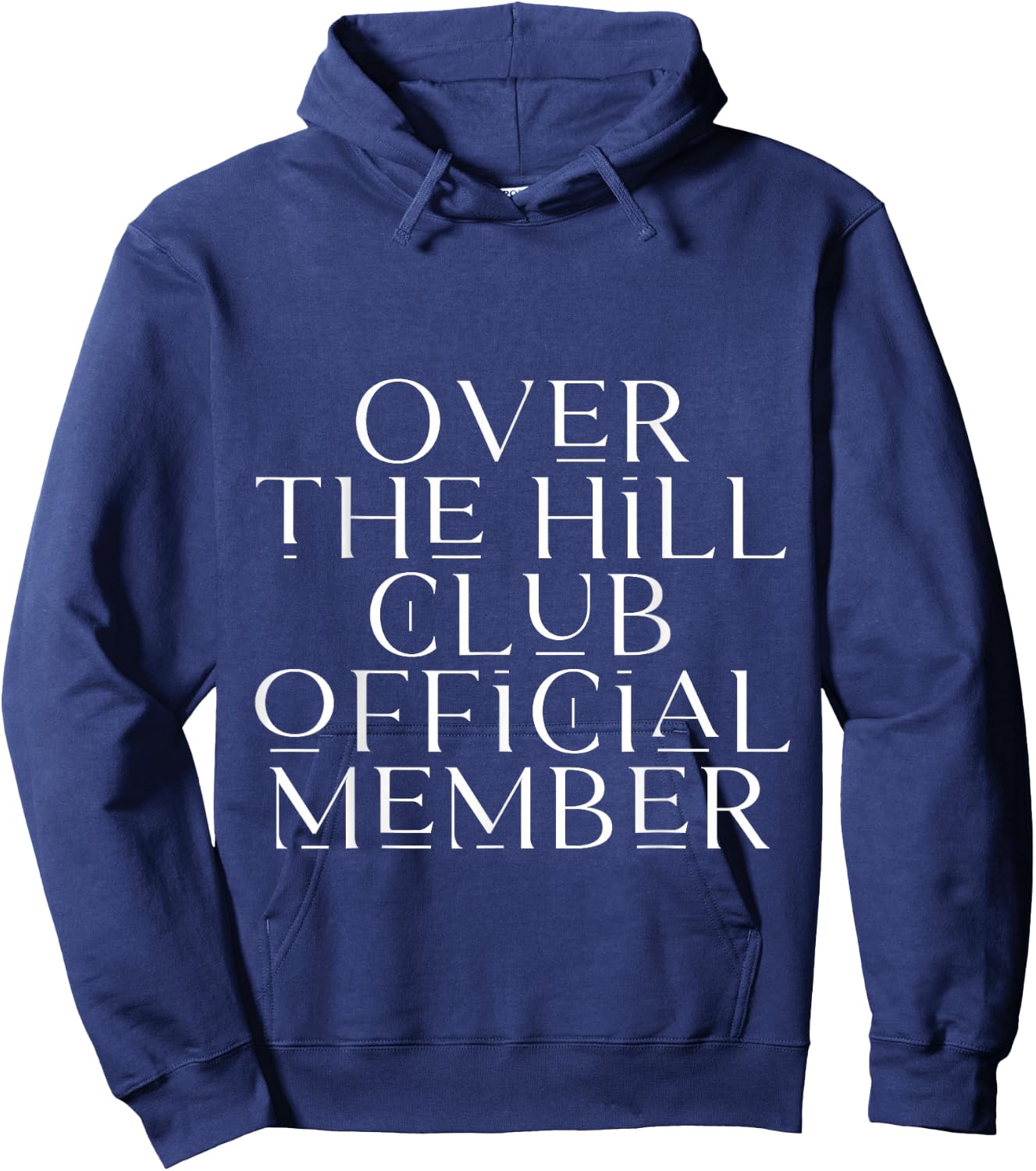 Over The Hill Club Official Member Hoodie - Hoodie | Navy