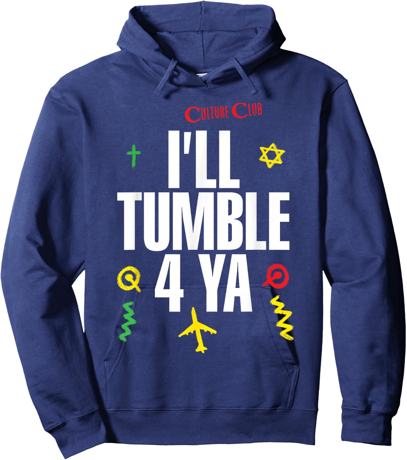 Culture Club – Tumble 4 Ya Hoodie - Hoodie | Navy