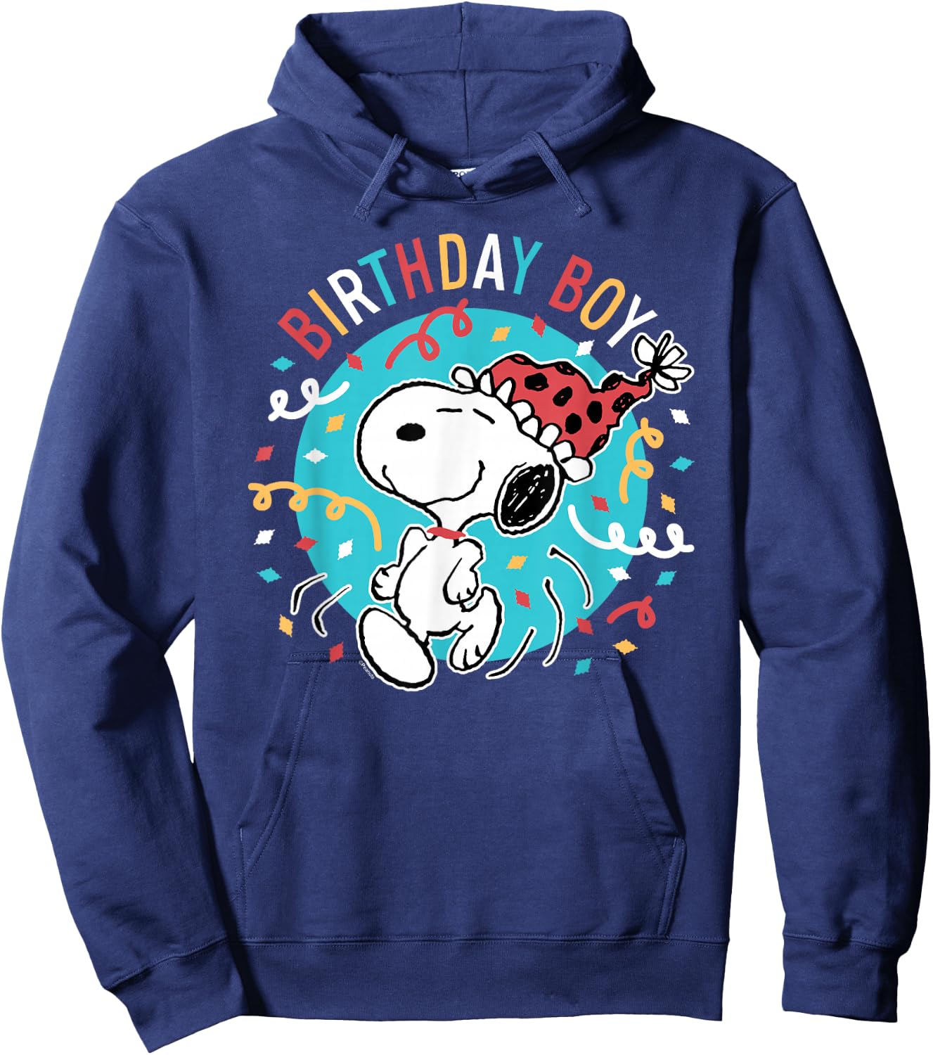 Peanuts - Birthday Boy Hoodie - Hoodie | Navy