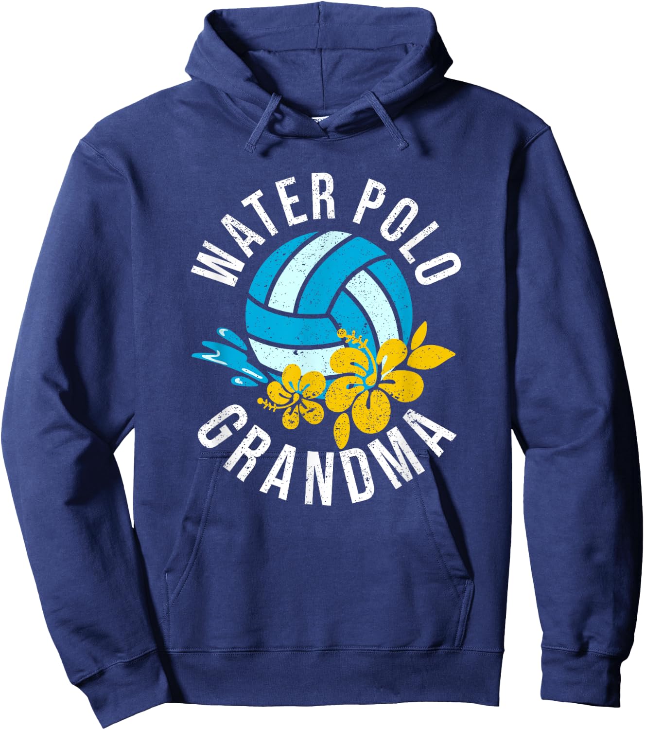 Water Polo Grandma Love Game Day Championship Team Lover Hoodie - Hoodie | Navy