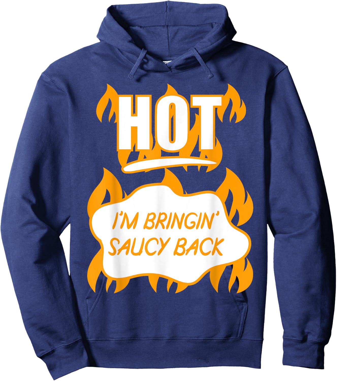 HOT SAUCES Group Halloween Costumes HOT TACO SAUCE Hoodie - Hoodie | Navy
