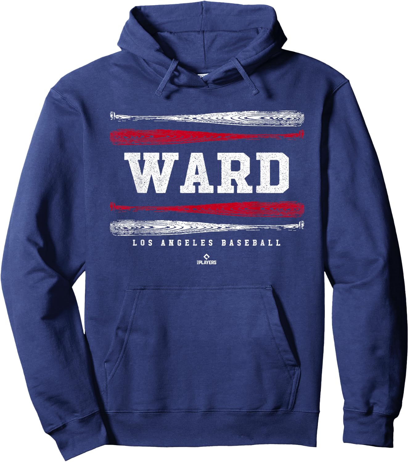 Vintage Baseball Bat Gameday Taylor Ward Los Angeles MLBPA Hoodie - Hoodie | Navy