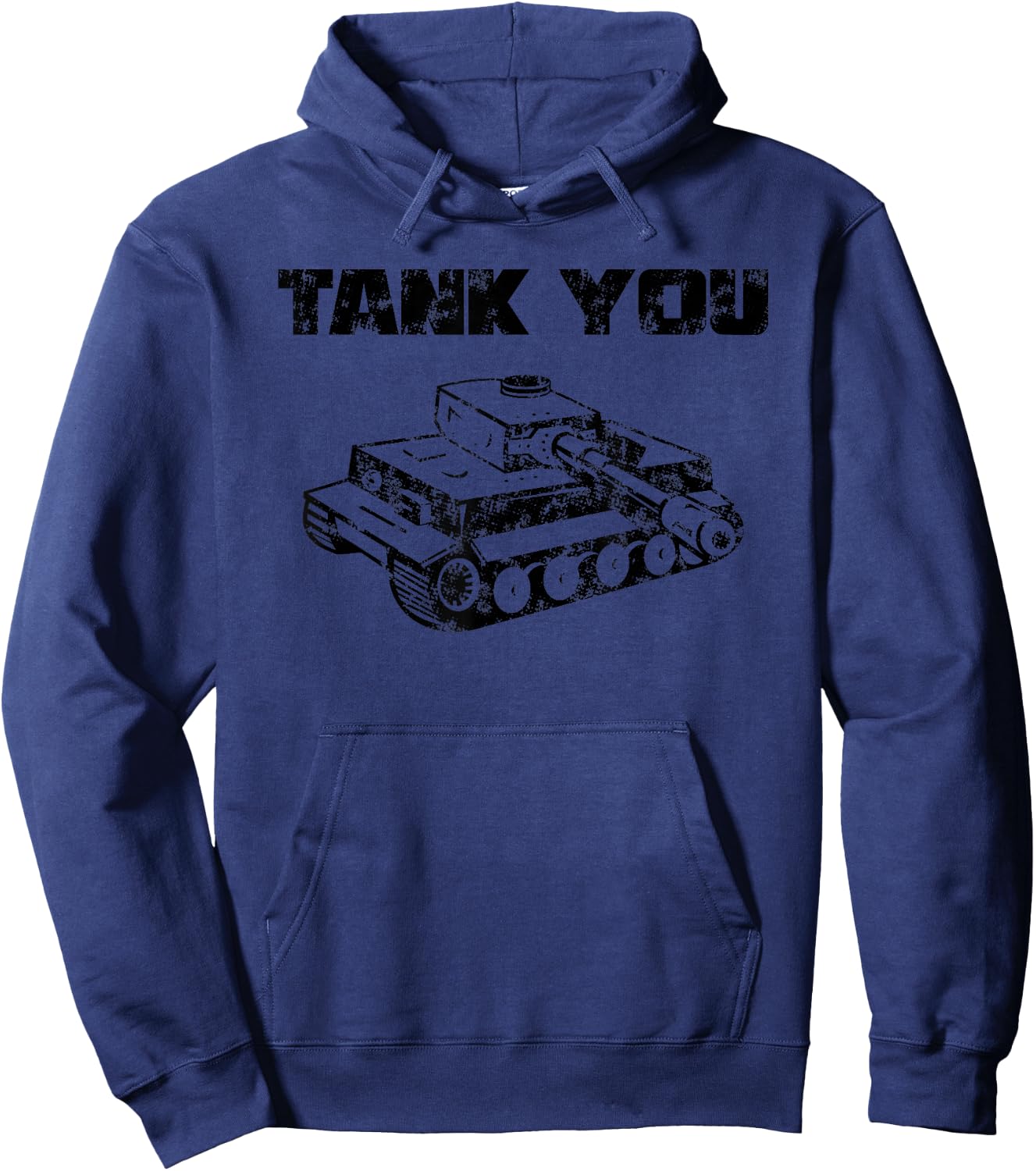 Tank You Iconic Panzer Tiger Hoodie - Hoodie | Navy