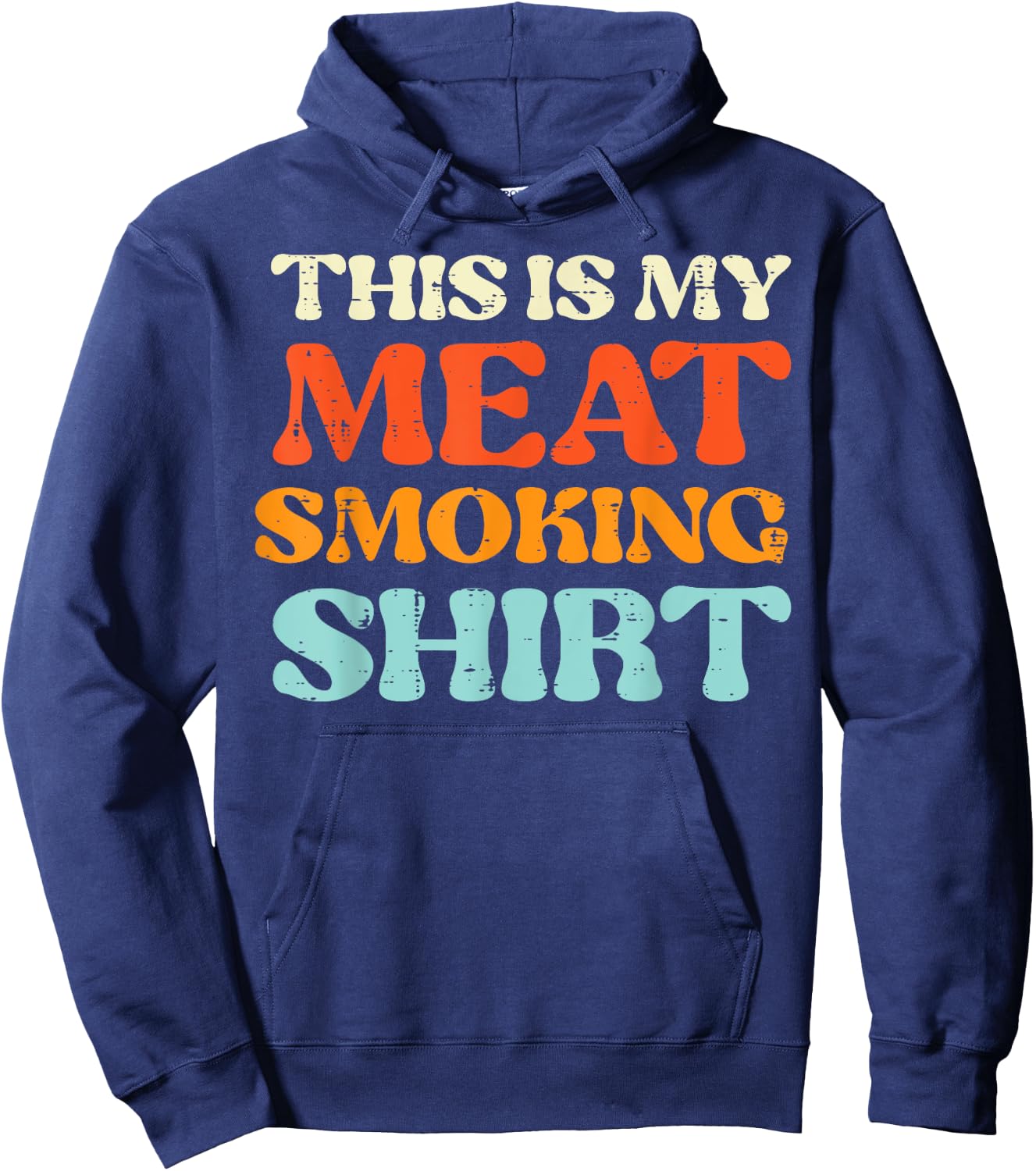 This Is My Meat Grilling Shirt Funny Bbq Grill Men Women Hoodie - Hoodie | Navy