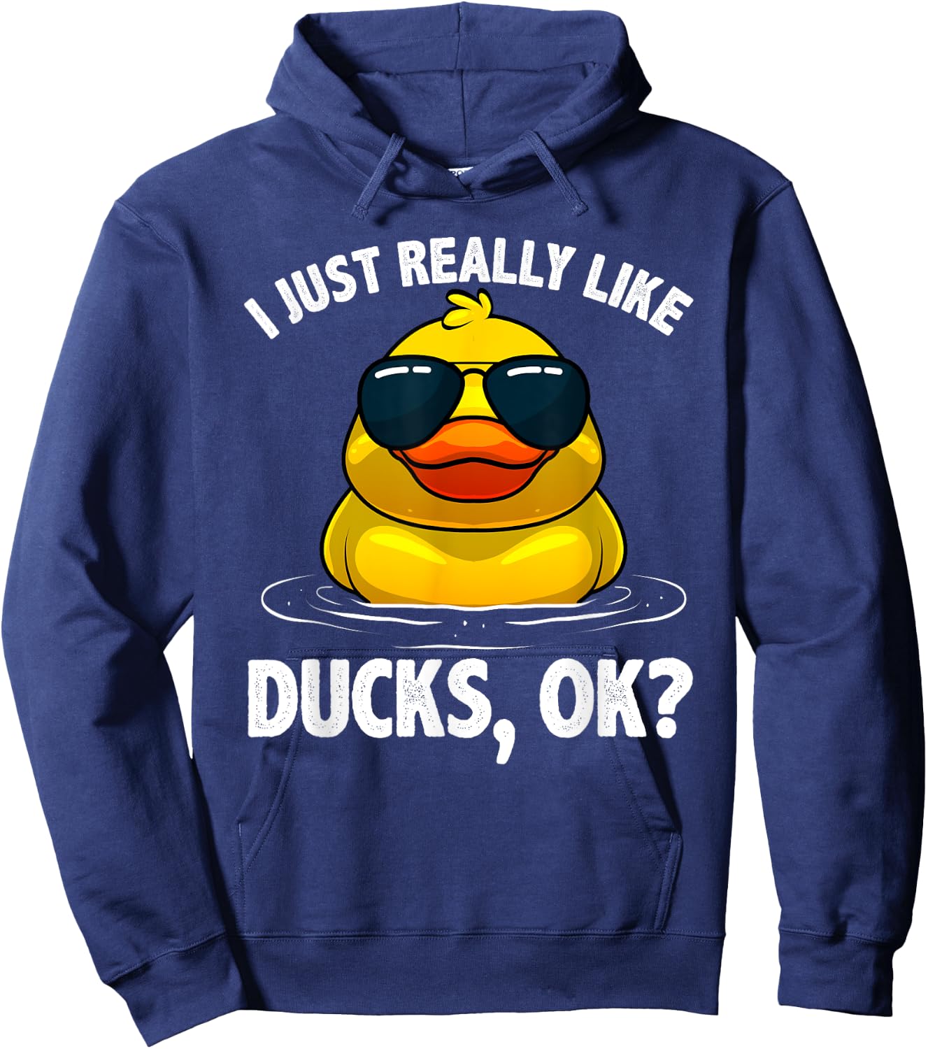 Cool Ducks Women Duck Lovers Owner Duck Hunting Bird Hoodie - Hoodie | Navy