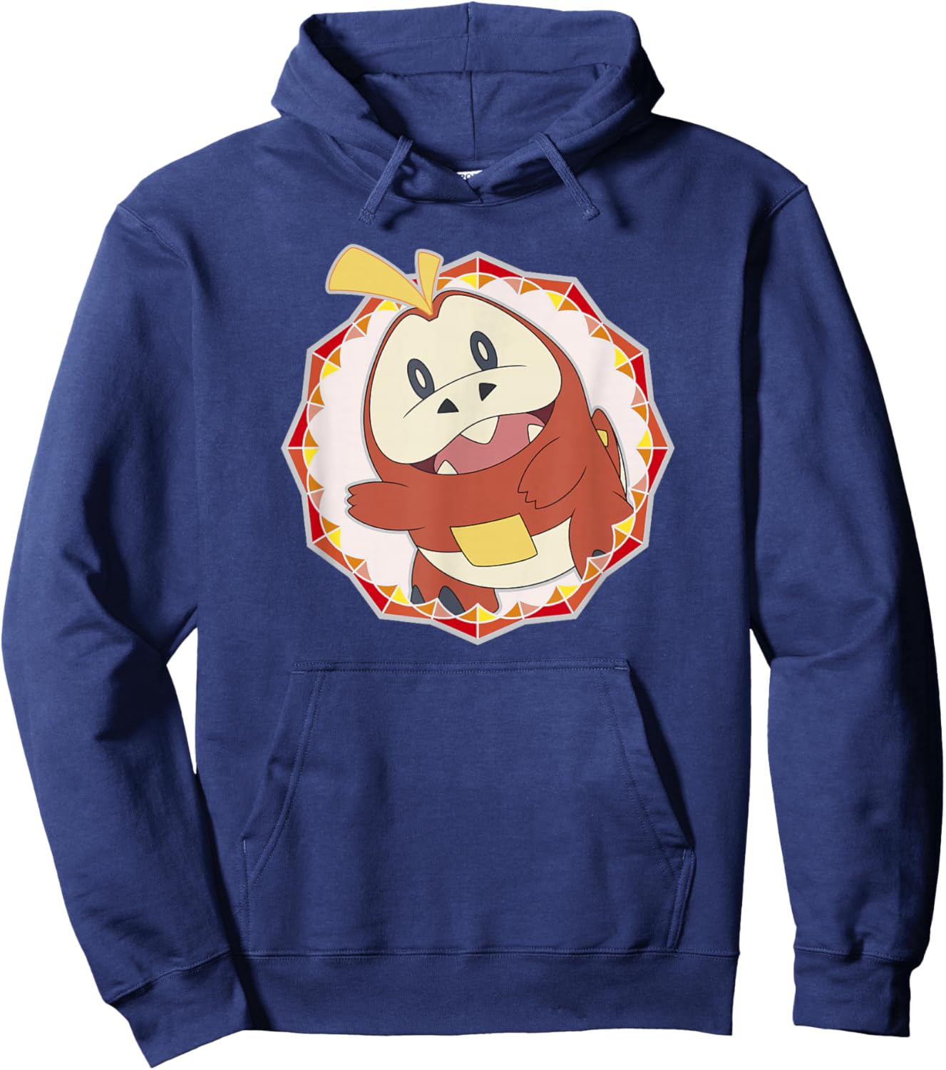 Pokémon Fuecoco Starter Scarlet and Violet Logo Hoodie - Hoodie | Navy