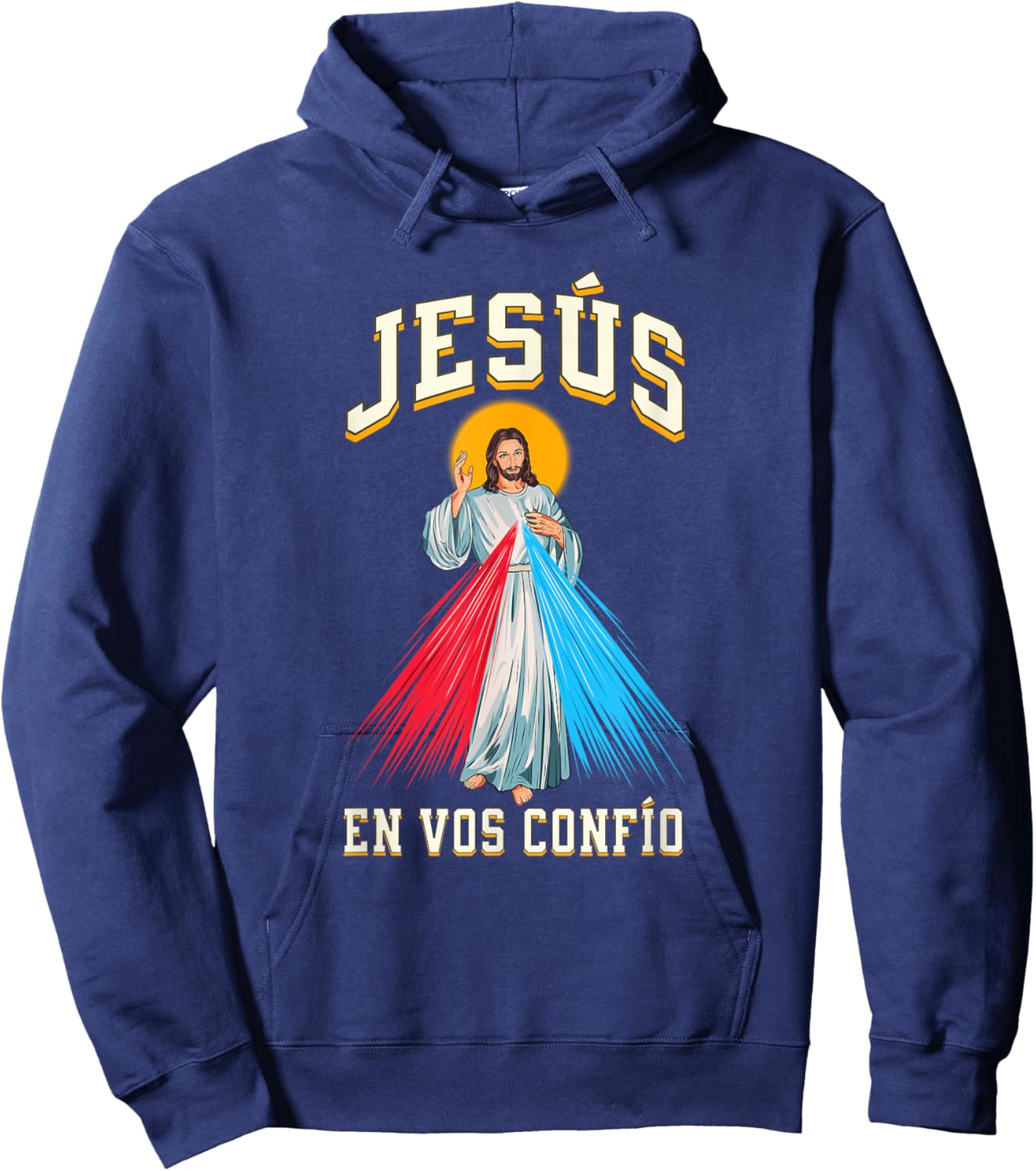 JESÚS en Vos Confío Hoodie - Hoodie | Navy