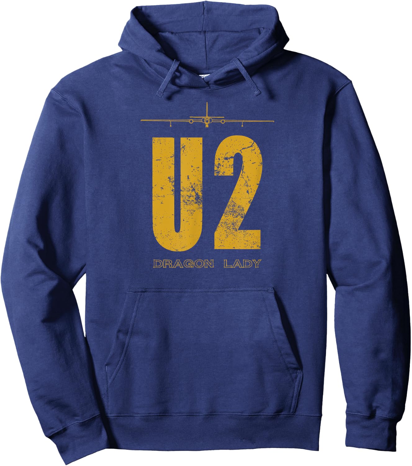 U-2 Dragon Lady Spy Aeroplane Hoodie - Hoodie | Navy
