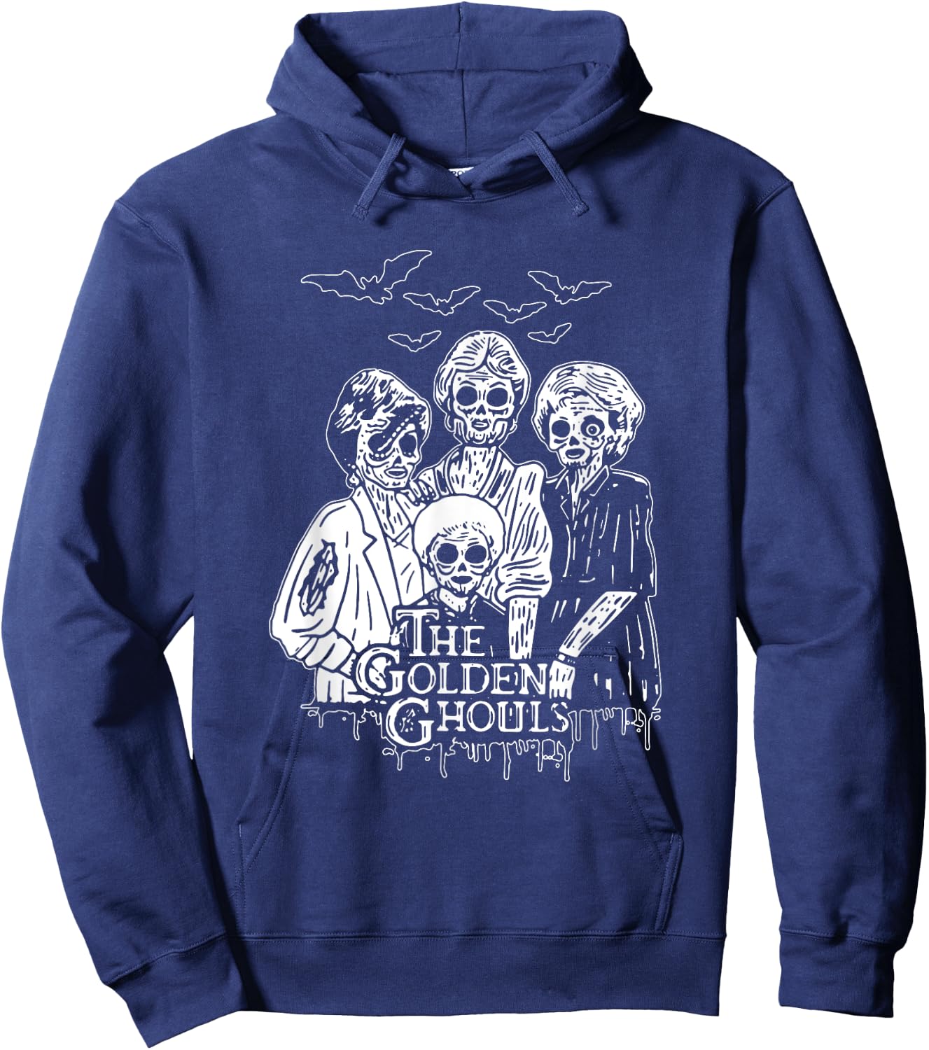 Funny Women The Golden Ghouls Funny Halloween Costumes Hoodie - Hoodie | Navy