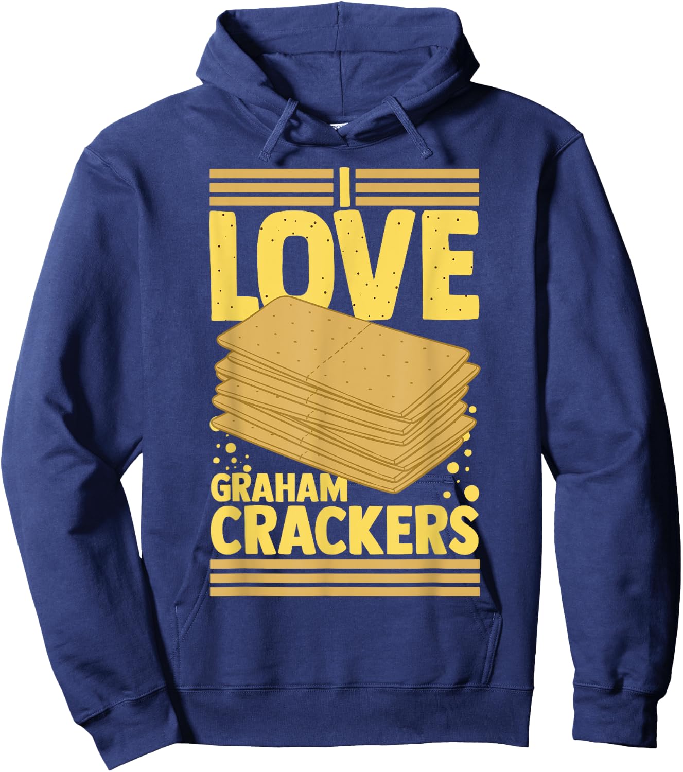 Graham Cracker Smore Crust Recipe Pie Hoodie - Hoodie | Navy