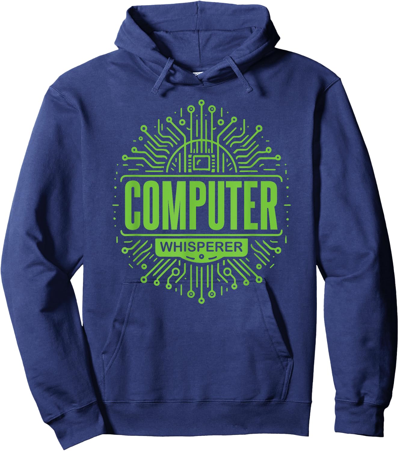 Computer Whisperer Tech Support IT Funny Computer Engineer Hoodie - Hoodie | Navy