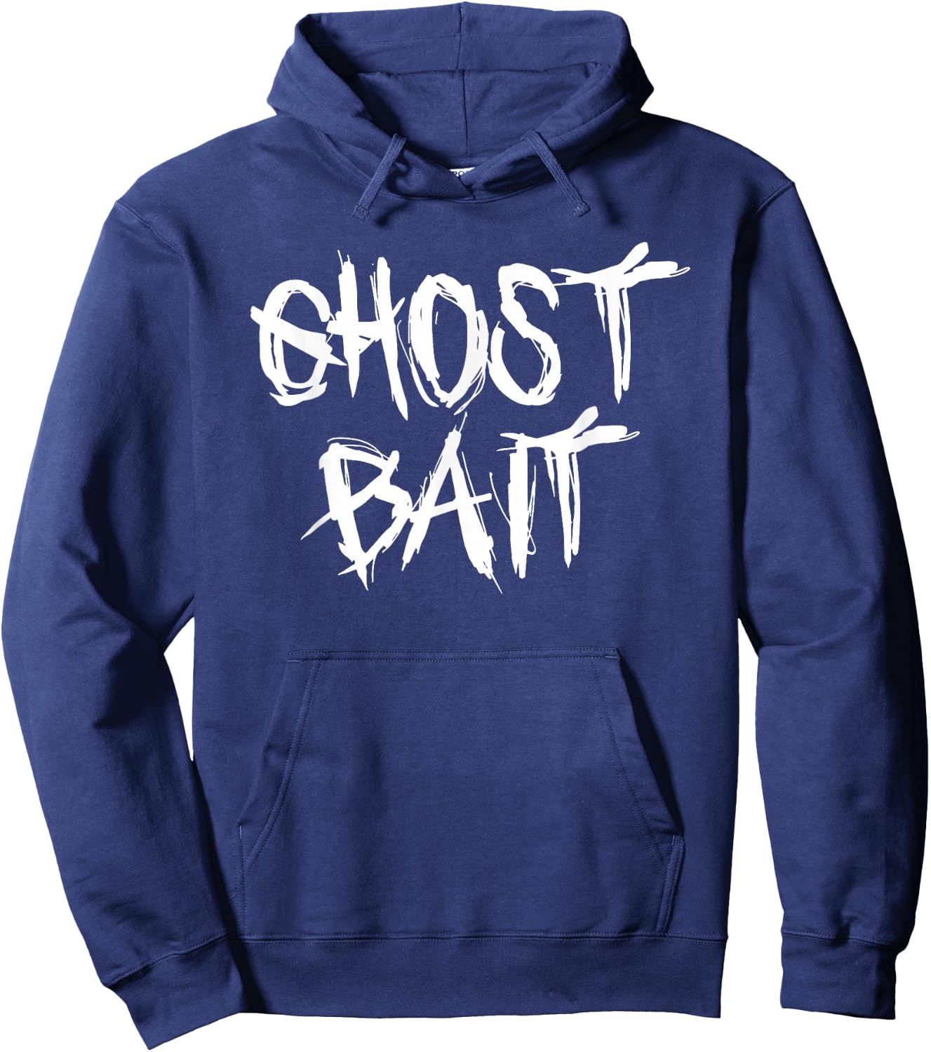 Paranormal Investigation Ghost Bait Haunted Ghost Hunter Hoodie - Hoodie | Navy