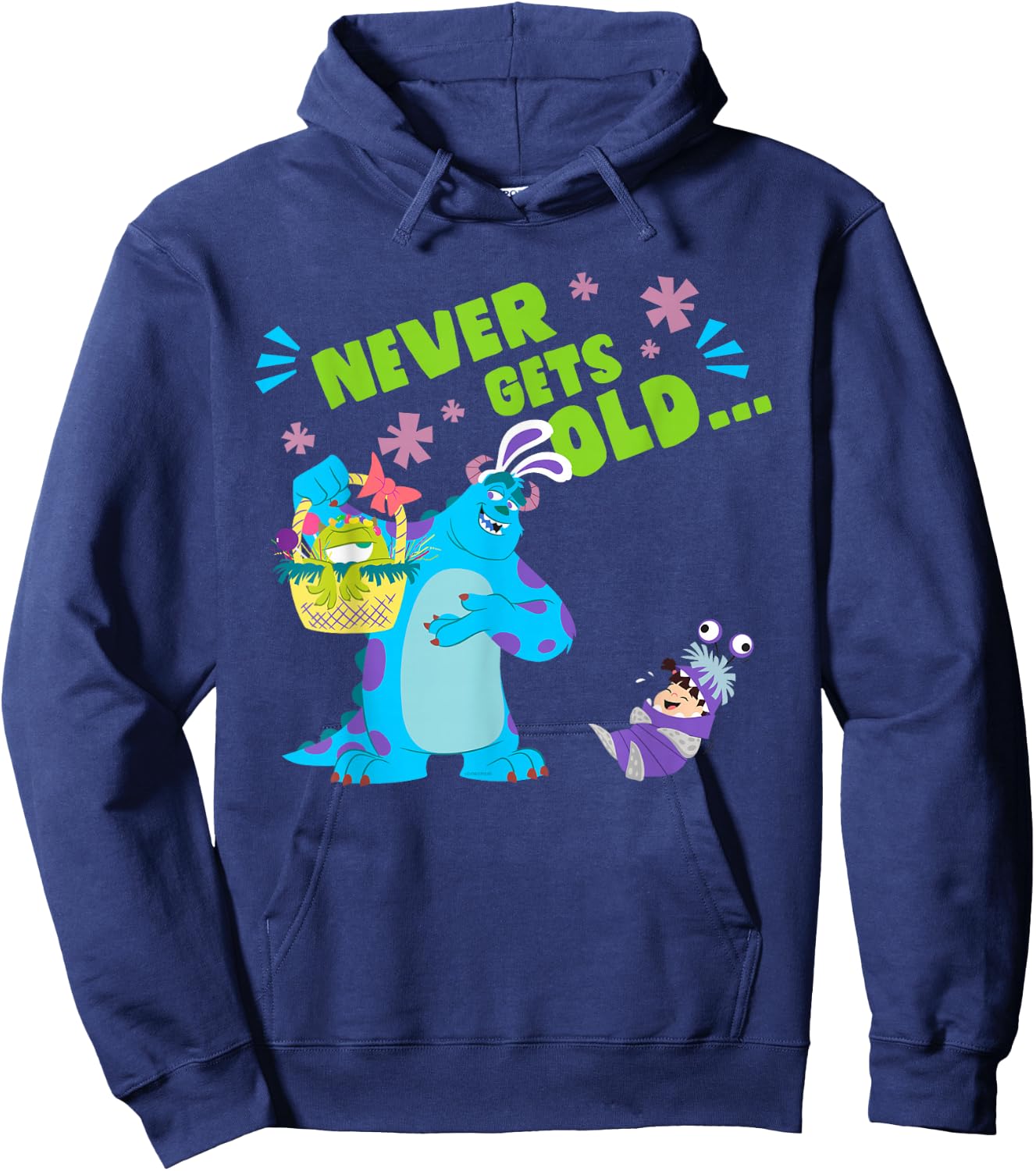 Disney and Pixar’s Monsters, Inc. Mike Sulley Boo Easter Hoodie - Hoodie | Navy