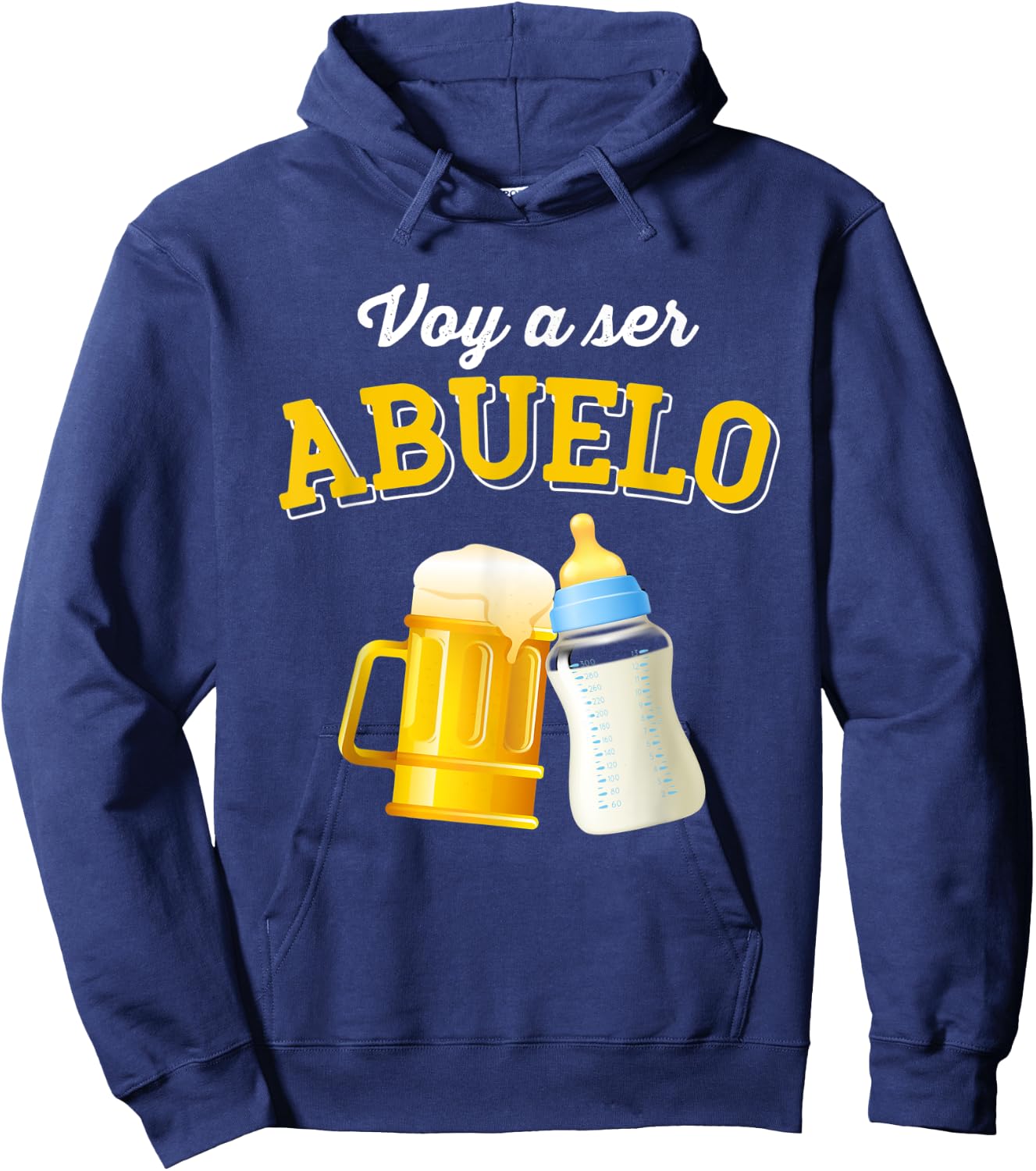I'm going to be grandpa - future grandpa in 2021 beer bottle Hoodie - Hoodie | Navy