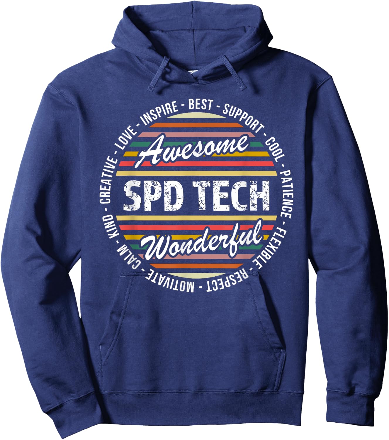 Sterile Processing Technician Shirt SPD Tech Week Gifts Hoodie - Hoodie | Navy