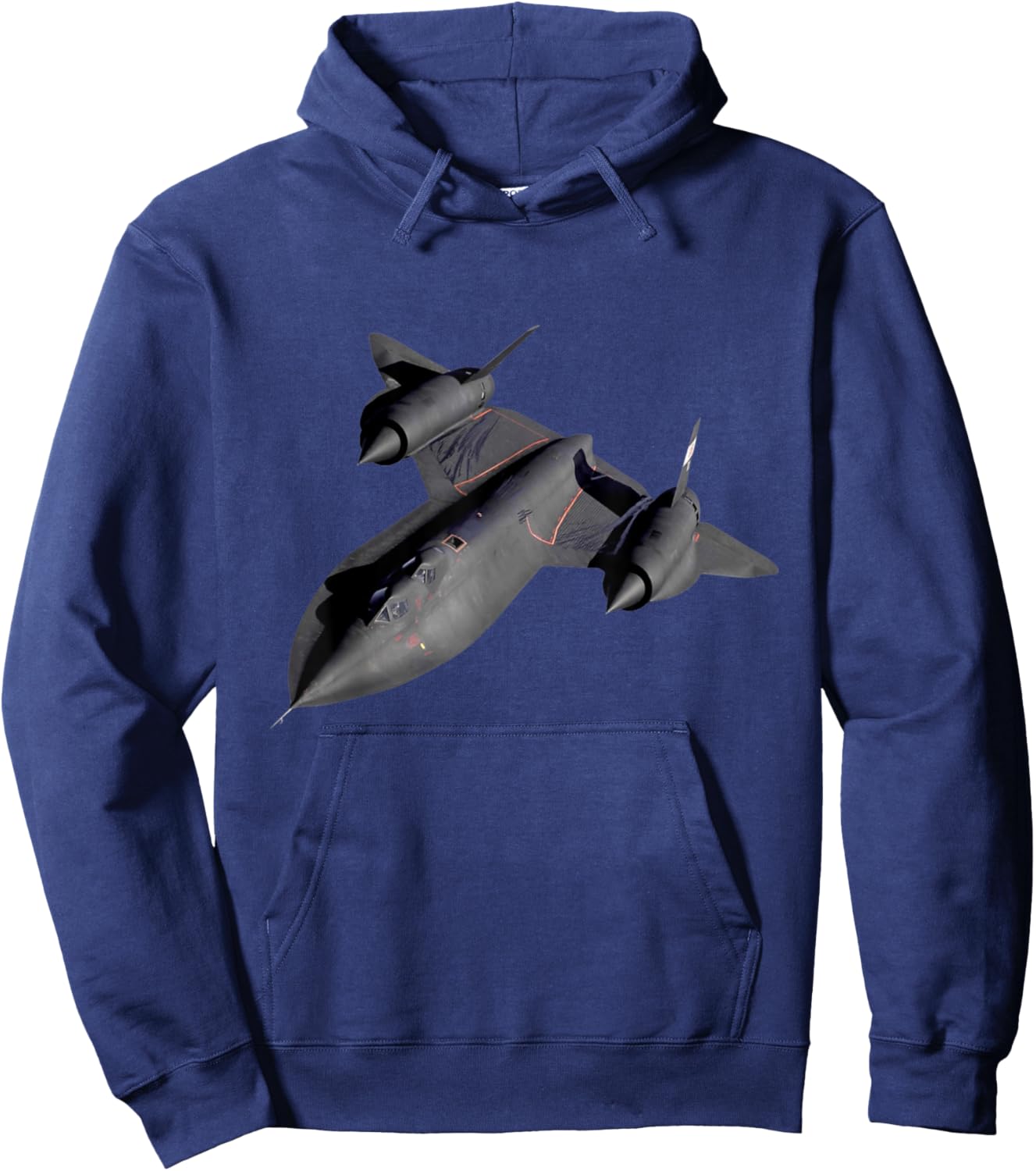 SR-71 Blackbird Airplane Hoodie - Hoodie | Navy