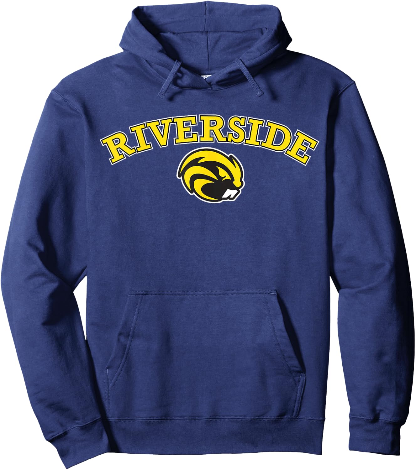 Riverside With Beaver Hoodie - Hoodie | Navy
