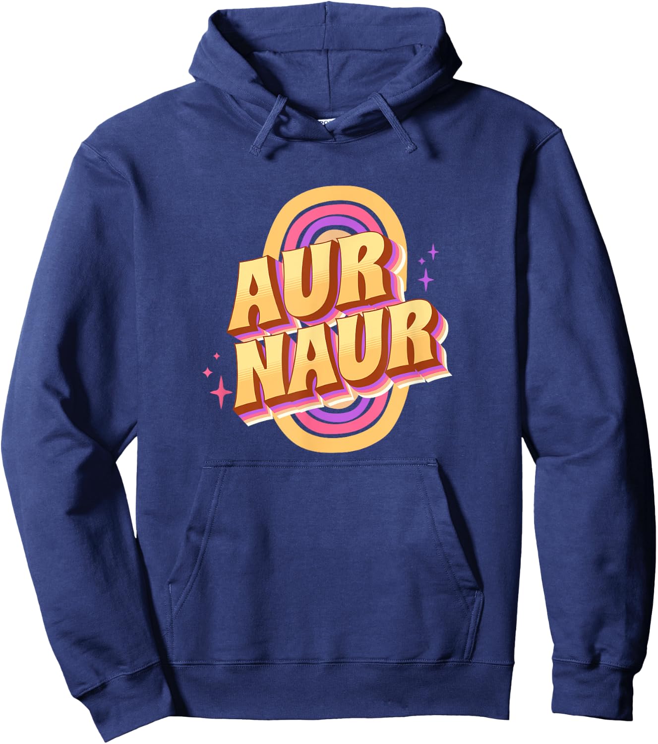 Funny Aur Naur Australian Accent Oh No Aussie Slang Trend Hoodie - Hoodie | Navy