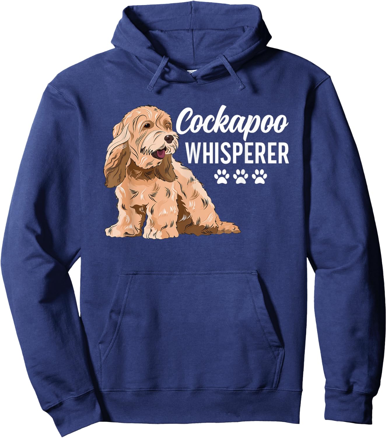 Cockapoo Whisperer Cockapoo Dog Owner Hoodie - Hoodie | Navy
