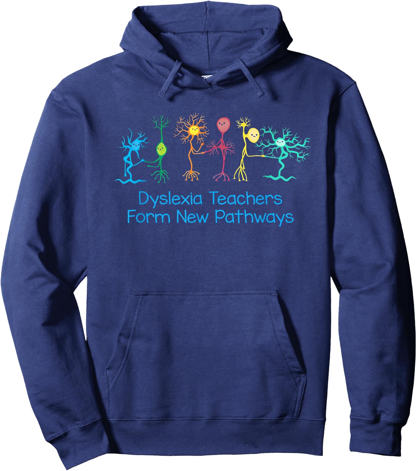 Dyslexia Specialist Teacher Squad Dyslexia Interventionist Hoodie - Hoodie | Navy
