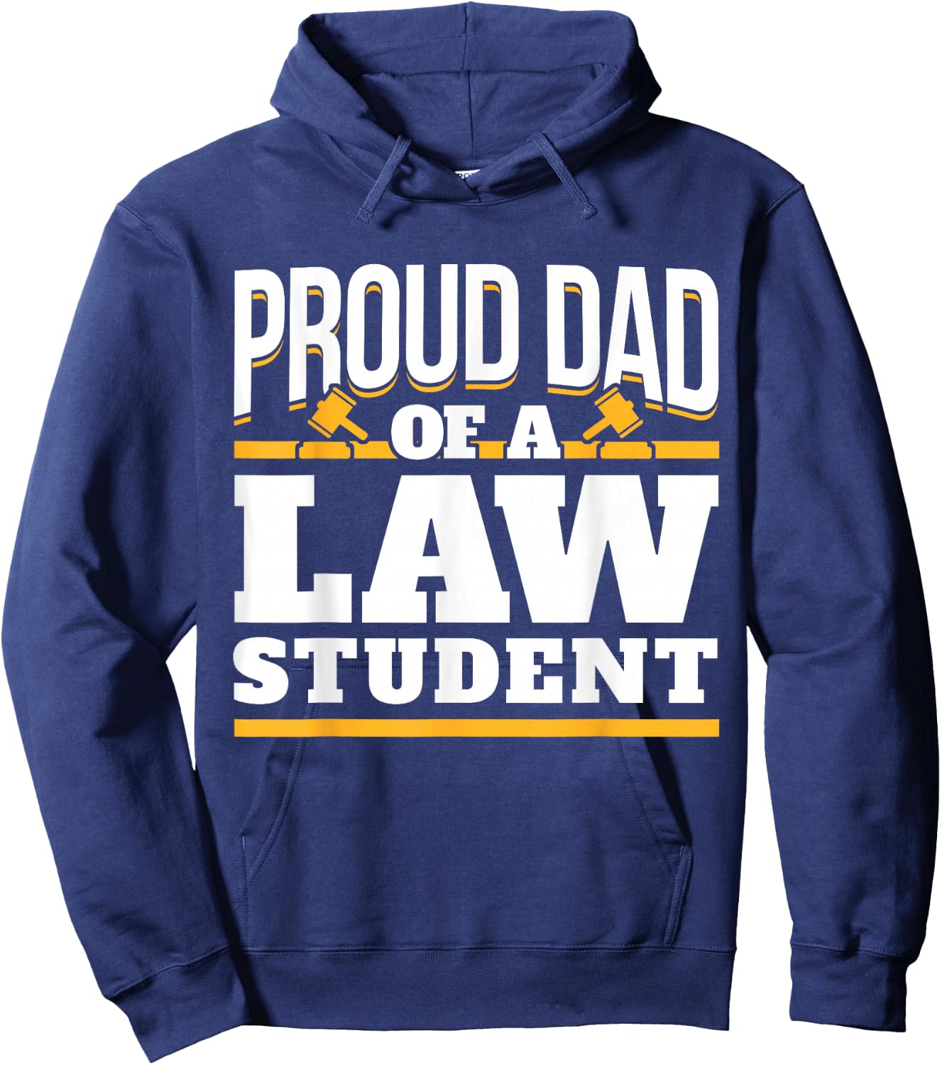 Law School - Son Daughter Studies Law - Dad Of A Law Student Hoodie - Hoodie | Navy