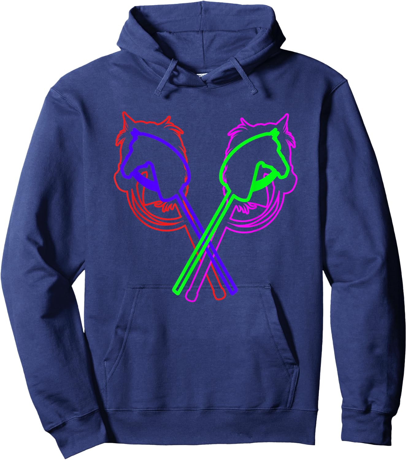 Hobby Horse hobby horse hobby horsing Hoodie - Hoodie | Navy
