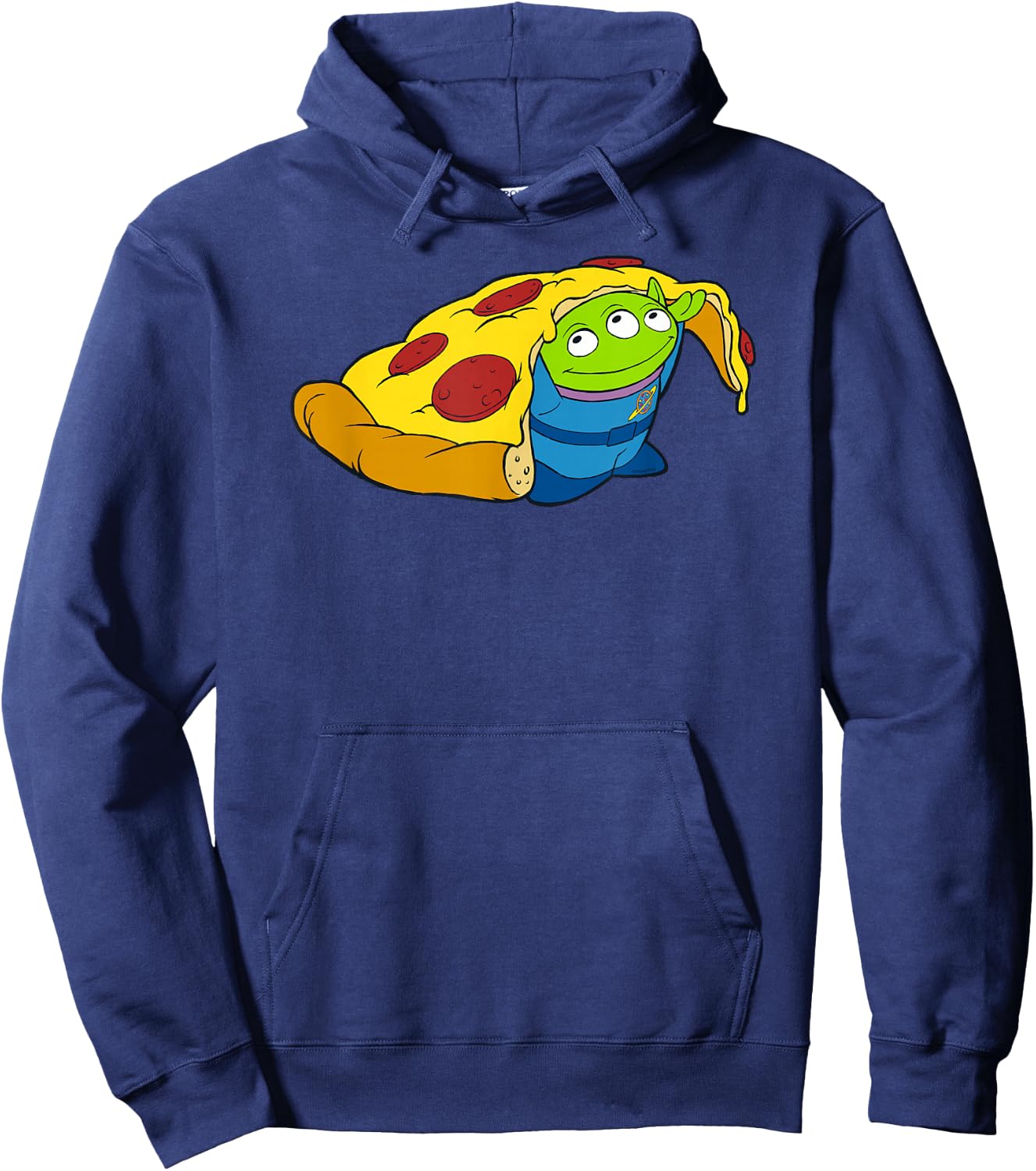 Disney and Pixar's Toy Story Alien Pizza Hoodie - Hoodie | Navy