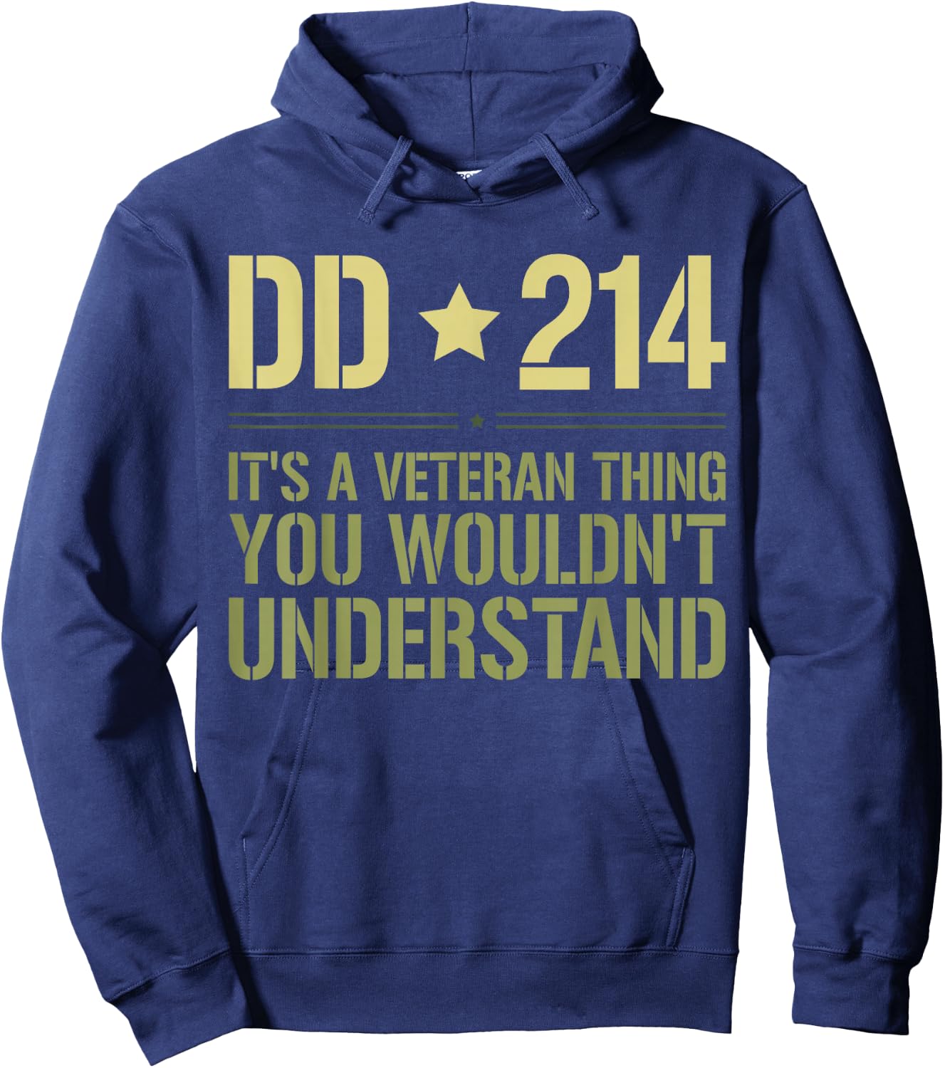 DD-214: It's A Veteran Thing Funny Military Soldier Veteran Hoodie - Hoodie | Navy