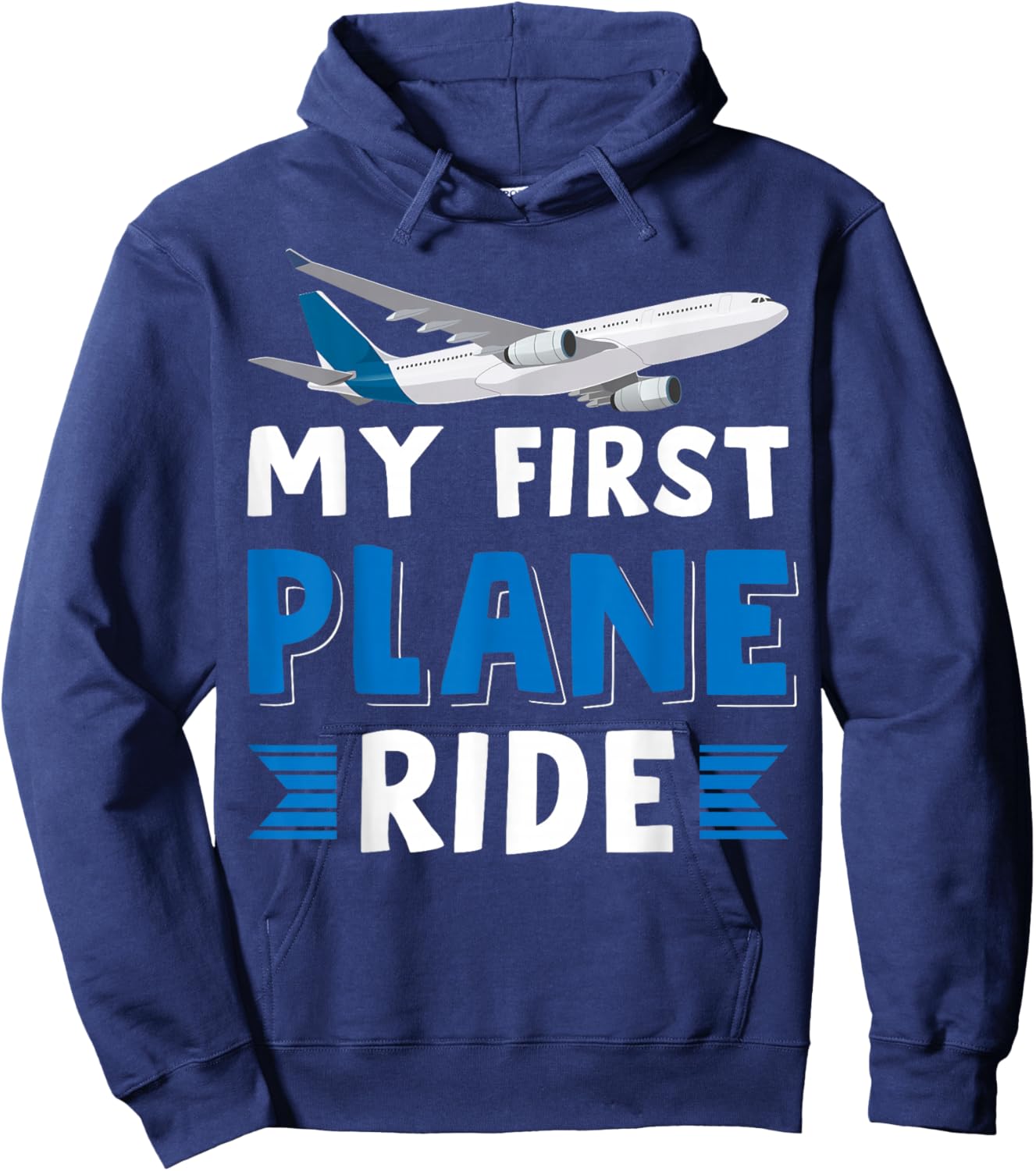 My First Plane Ride Hoodie - Hoodie | Navy