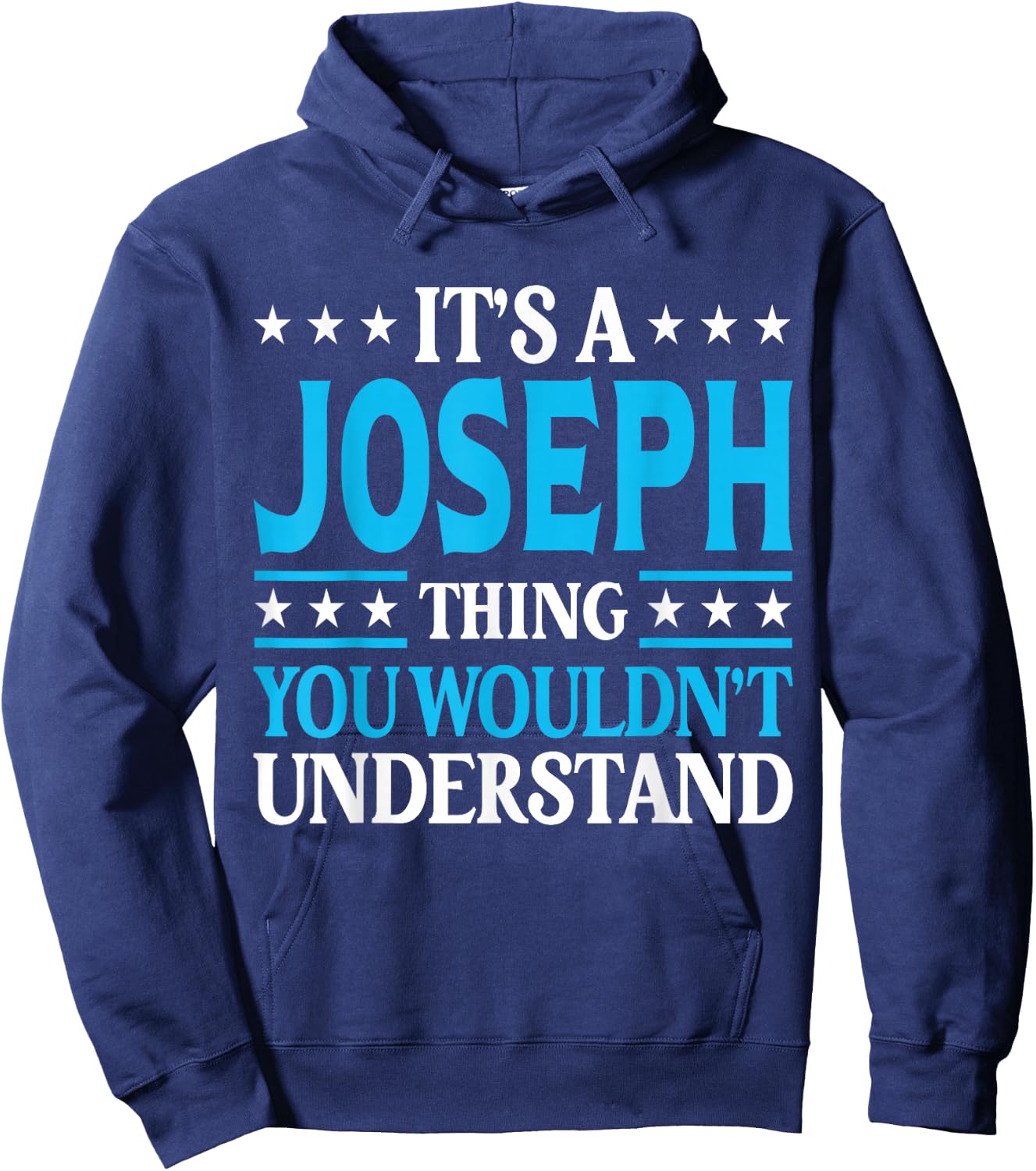 Joseph Thing Personal Name Funny Joseph Hoodie - Hoodie | Navy
