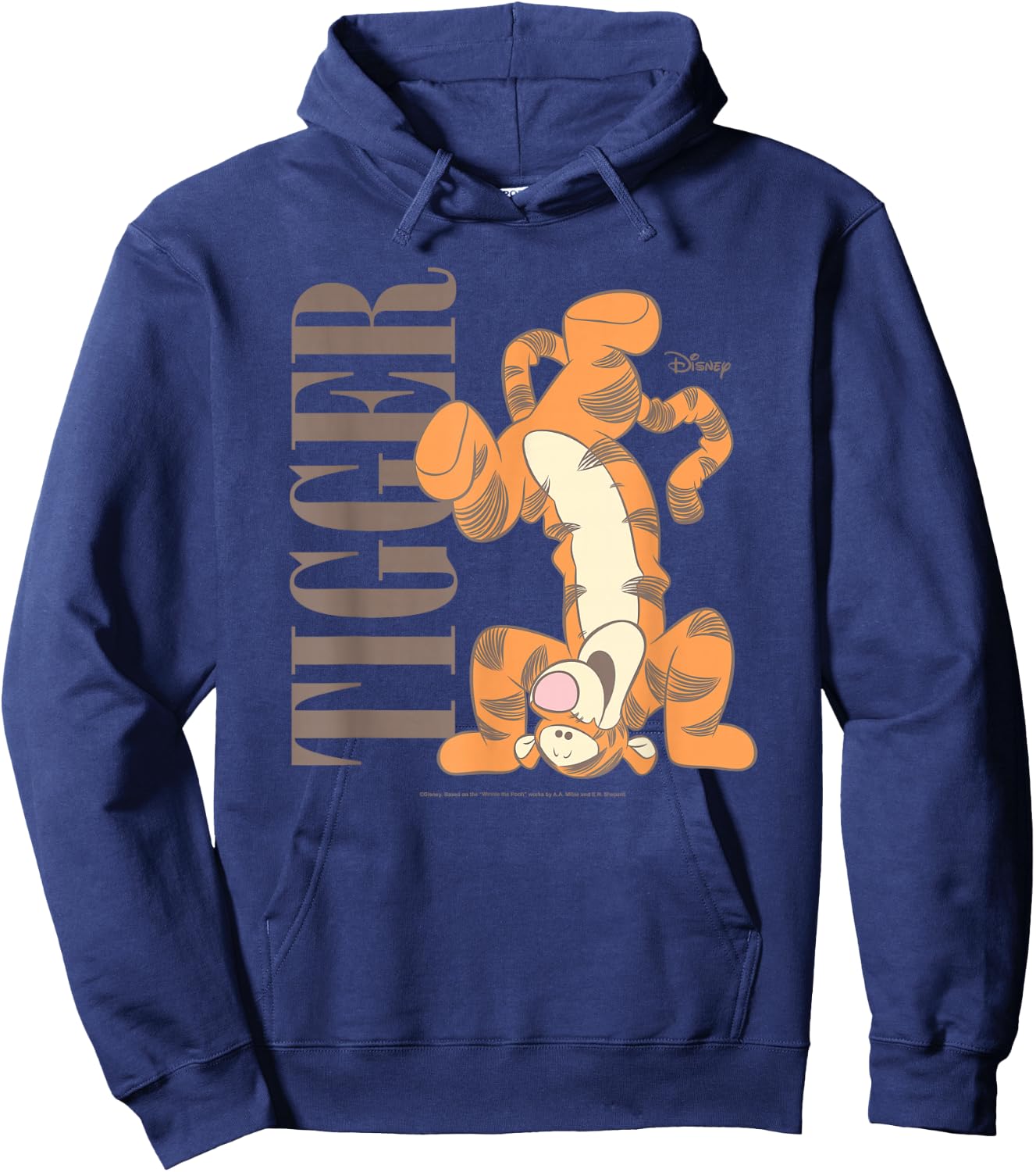 Winnie the Pooh - Muted Tigger Hoodie - Hoodie | Navy