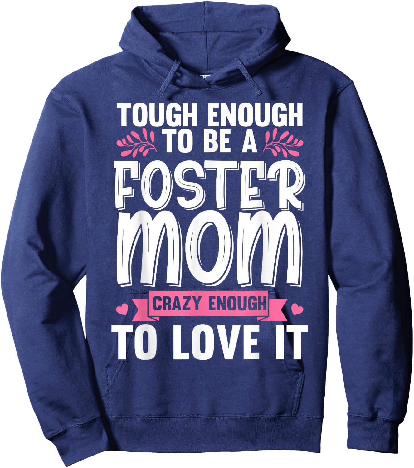 Cool Foster Mom Gils Foster Parent Adoption Care Hoodie - Hoodie | Navy
