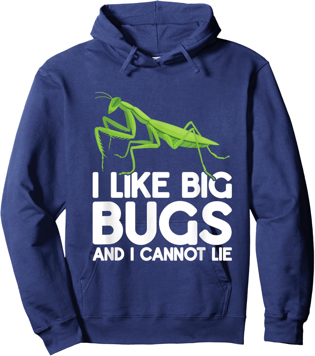Praying Mantis Insects Bug Love Praying Mantis Retro Hoodie - Hoodie | Navy