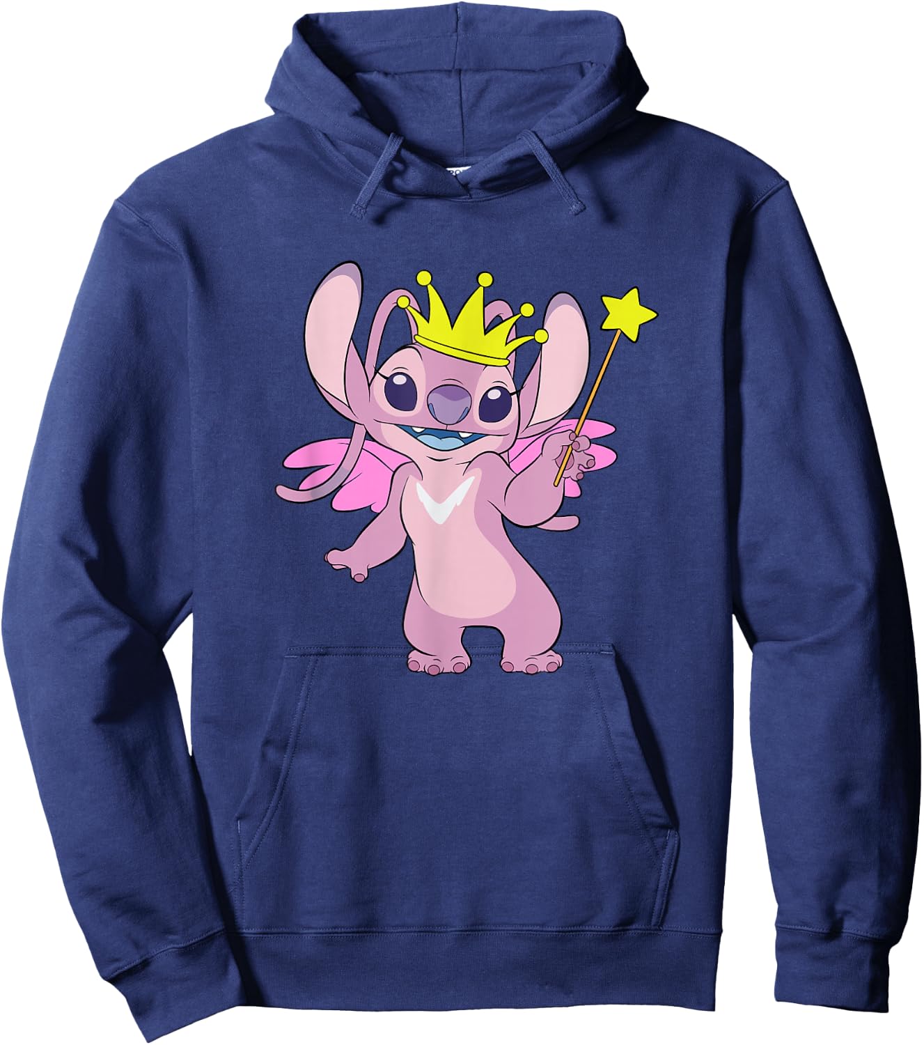 Disney Lilo & Stitch Christmas Angel Holiday Fairy Icon Hoodie - Hoodie | Navy