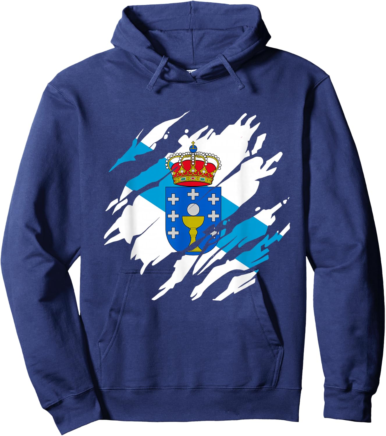 Galicia Galicia Flag Hoodie - Hoodie | Navy