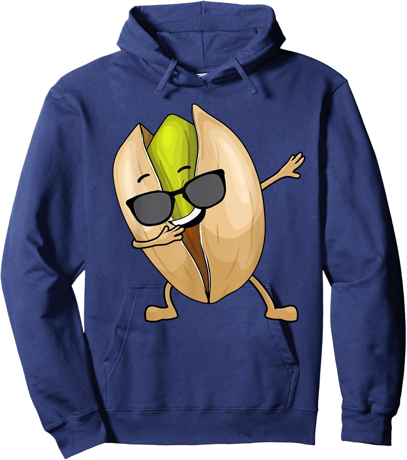 Pistachio Art Women Nut Food Lover Vegan Pistachios Hoodie - Hoodie | Navy